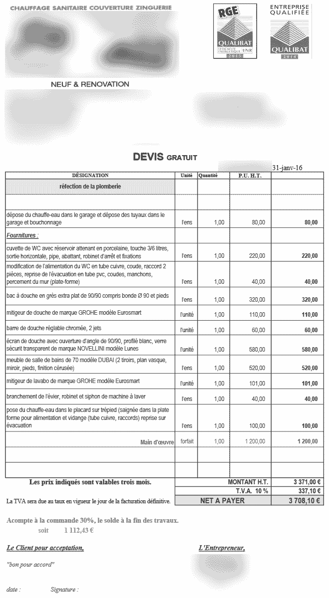 obtenez rapidement un devis personnalis&eacute; pour la r&eacute;novation ou l'installation de votre salle de bain. comparez les tarifs et trouvez le professionnel id&eacute;al pour r&eacute;aliser votre projet salle de bain.